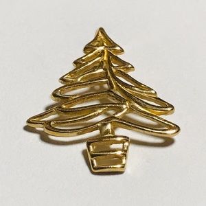 14k Tree Pendant